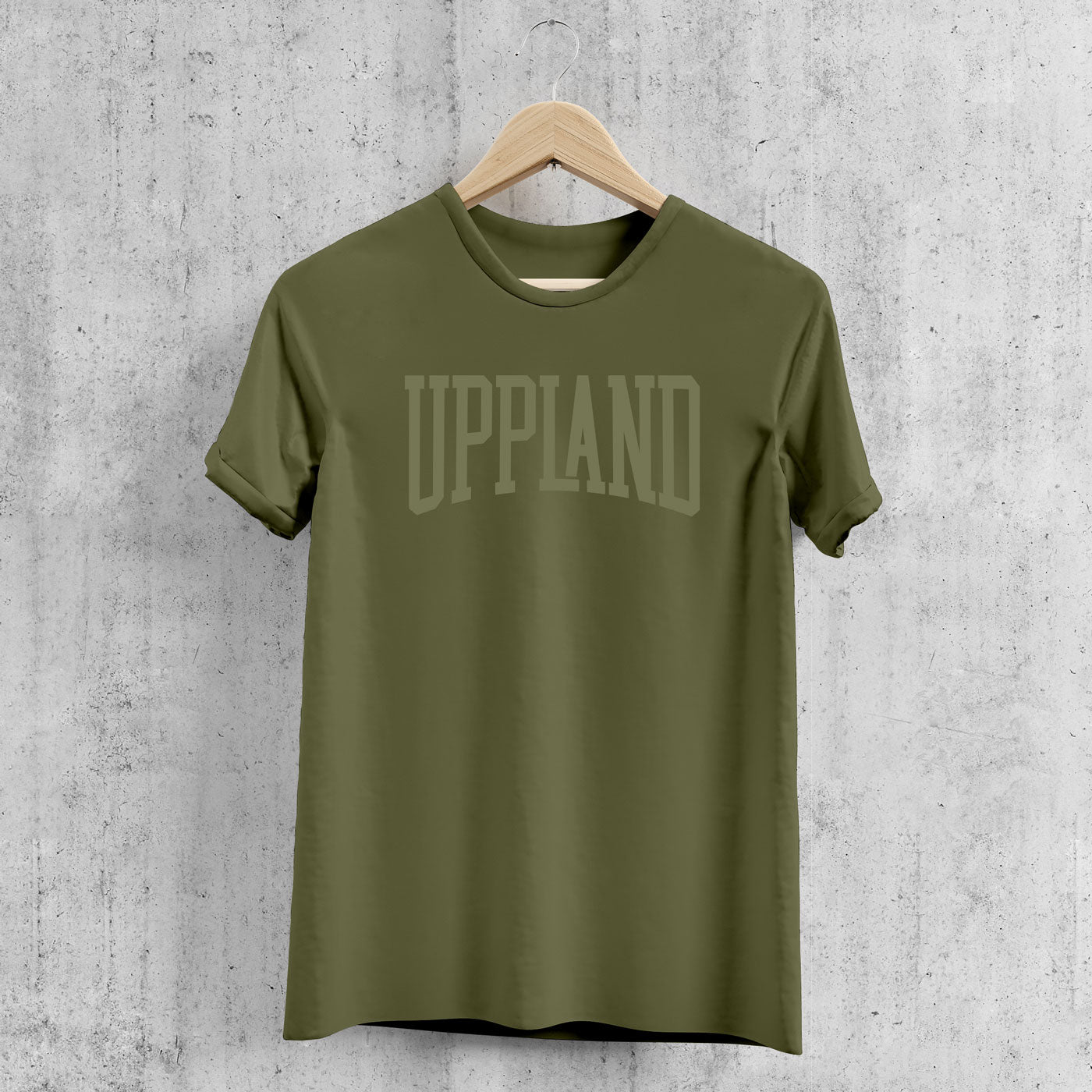 Uppland T-shirt, army monochrome