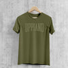 Uppland T-shirt, army monochrome