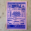 Norrtälje 400 Poster, rosa & blå