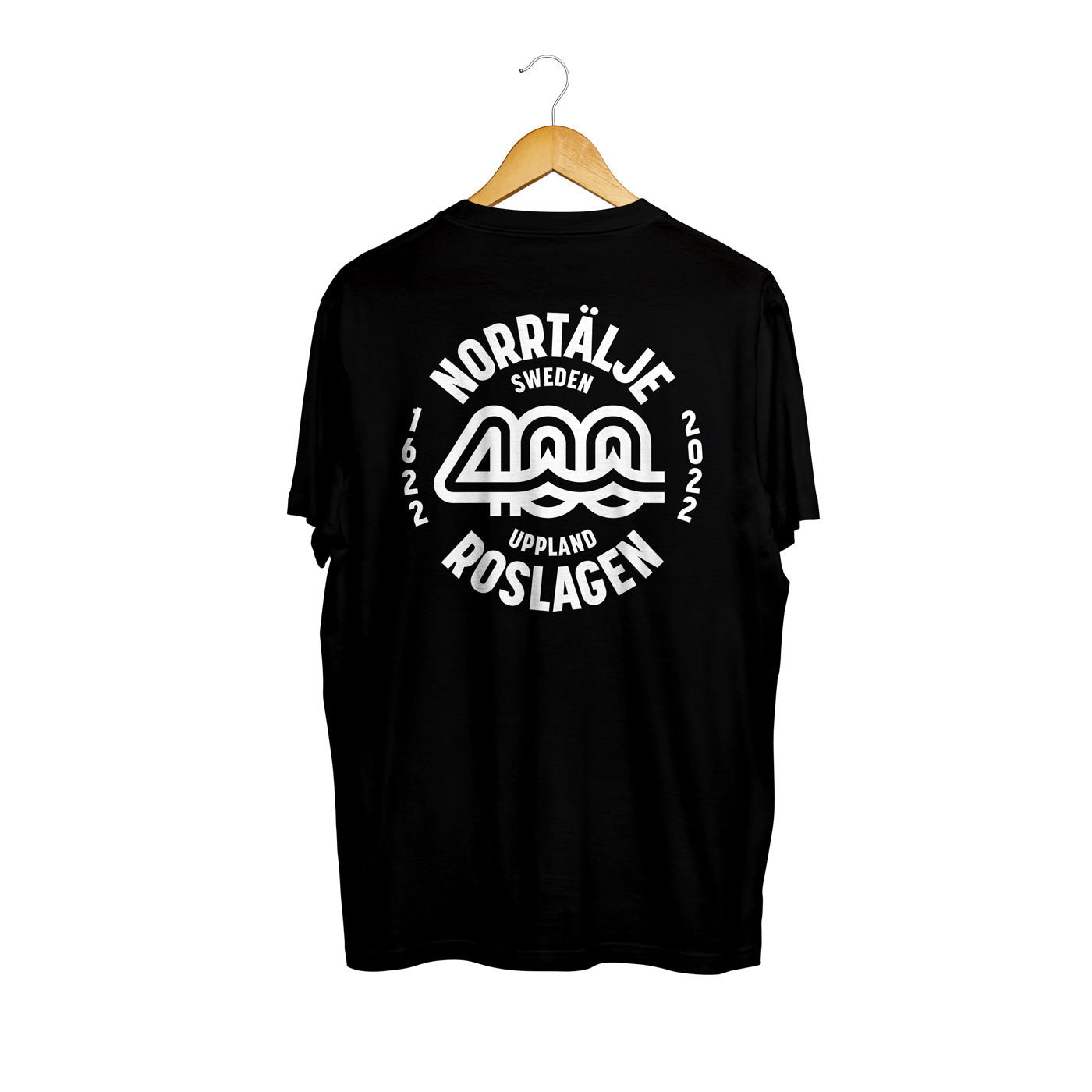 Norrtälje 400 T-shirt, svart