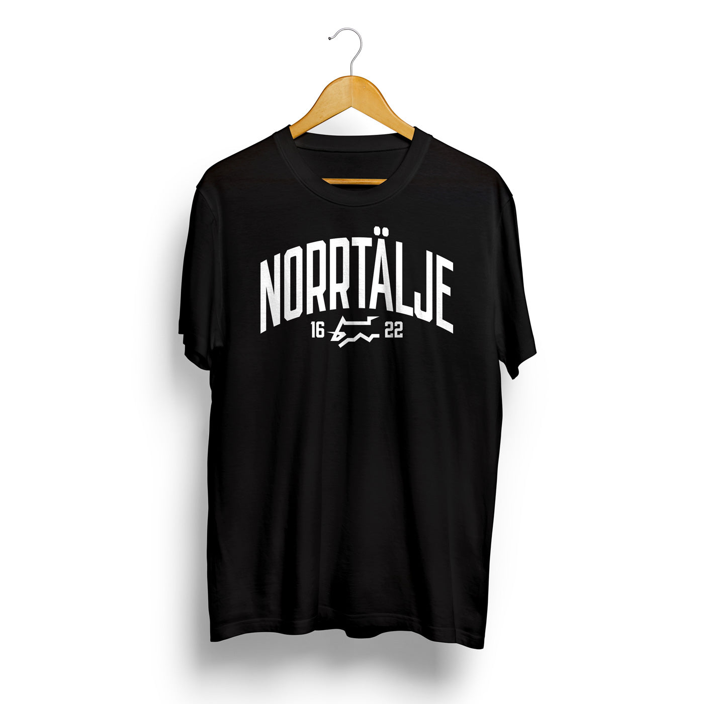 Norrtälje 1622 T-shirt, svart